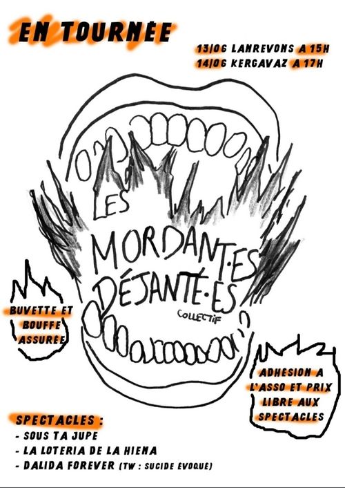Les Mordant.es Déjanté.es en tournée ! 
