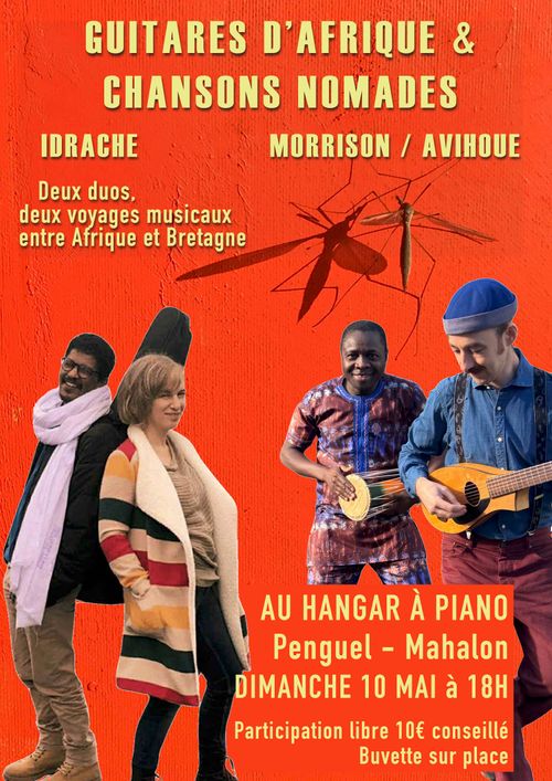 Guitares d'Afrique et chansons nomades Idrache + Morrison/Avihoue