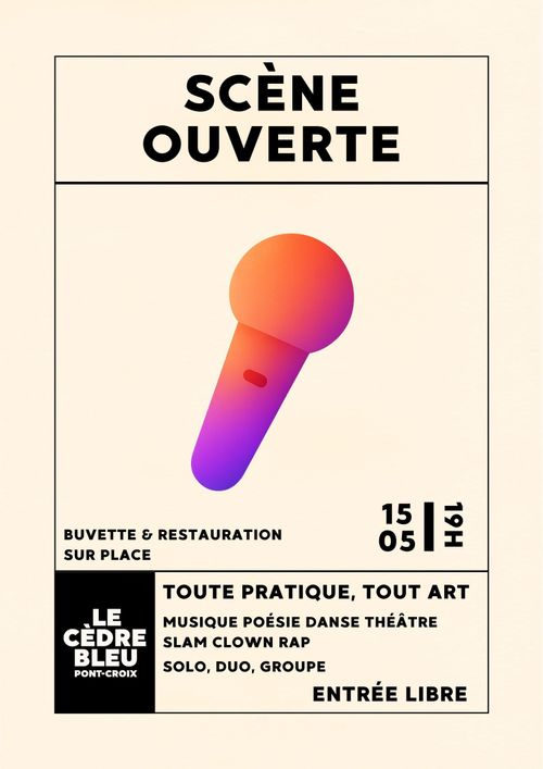 Soirée scène ouverte