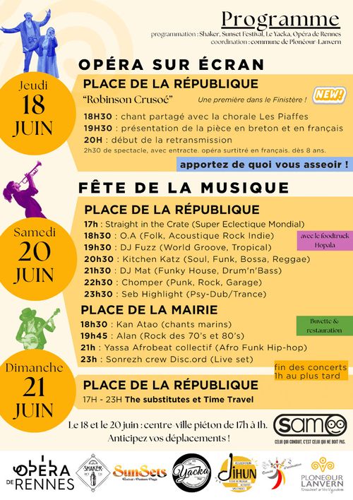 Semaines de la Musique à Plonéour-Lanvern
